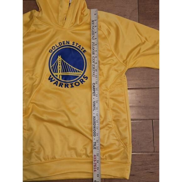 NWT! NBA Golden State Warriors YOUTH 18-20 Team Color Logo Sweatshirt Hoodie - Picture 10 of 10